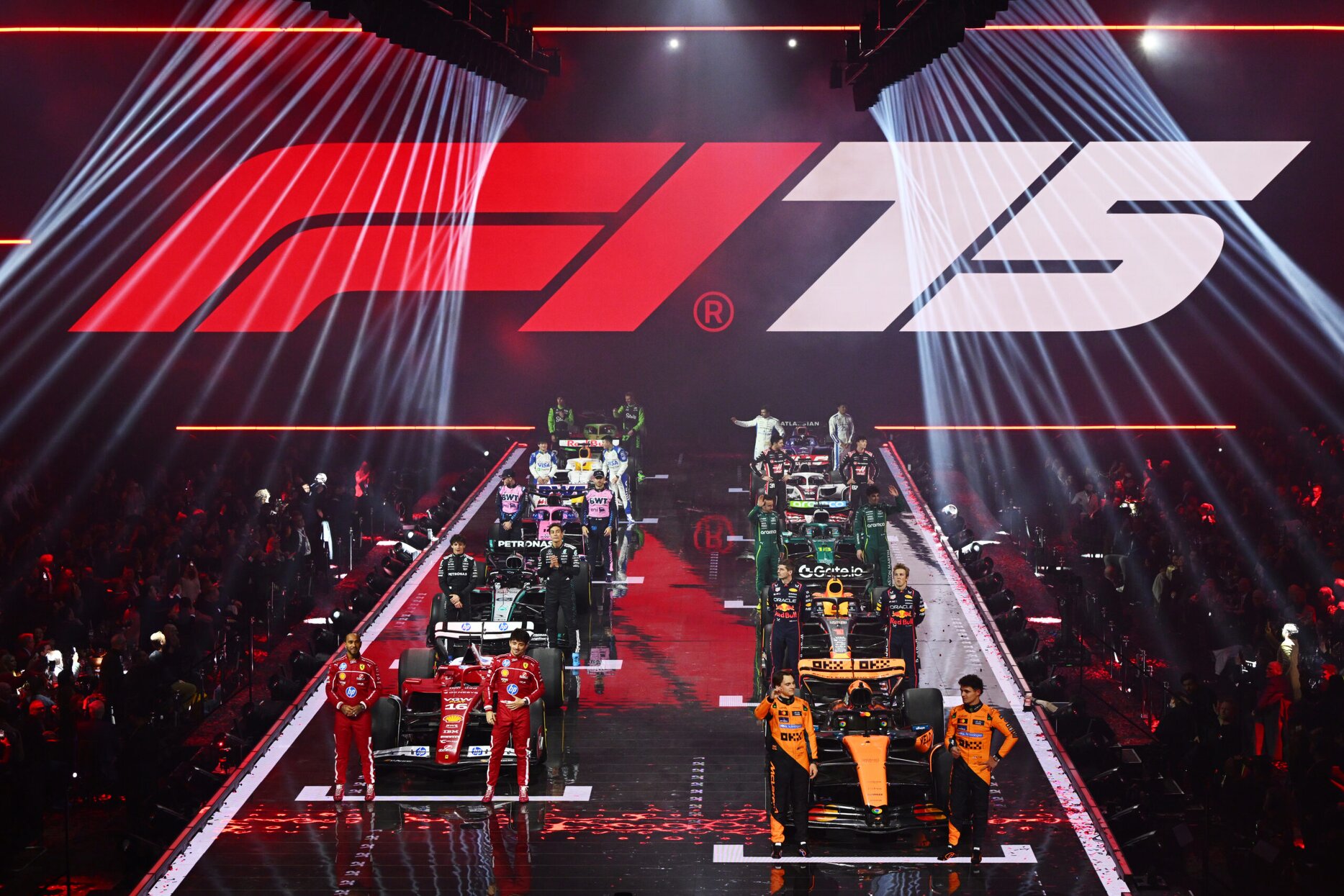 Formula 1 Celebrates 75th Anniversary with Historic 2025 Livery Unveiling